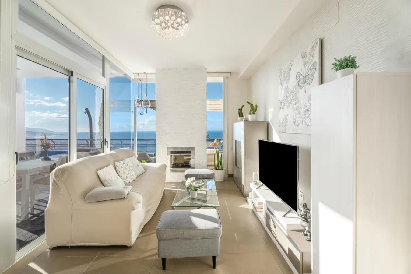 Villa Golden Horizon Con Piscina Privada Climatizada Santa Úrsula Eksteriør billede