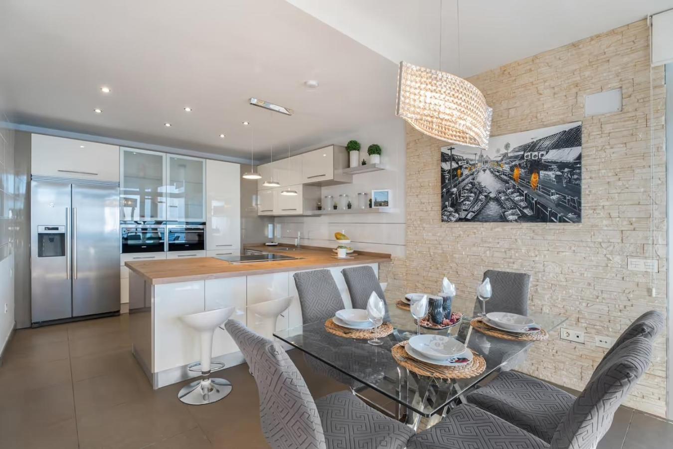 Villa Golden Horizon Con Piscina Privada Climatizada Santa Úrsula Eksteriør billede