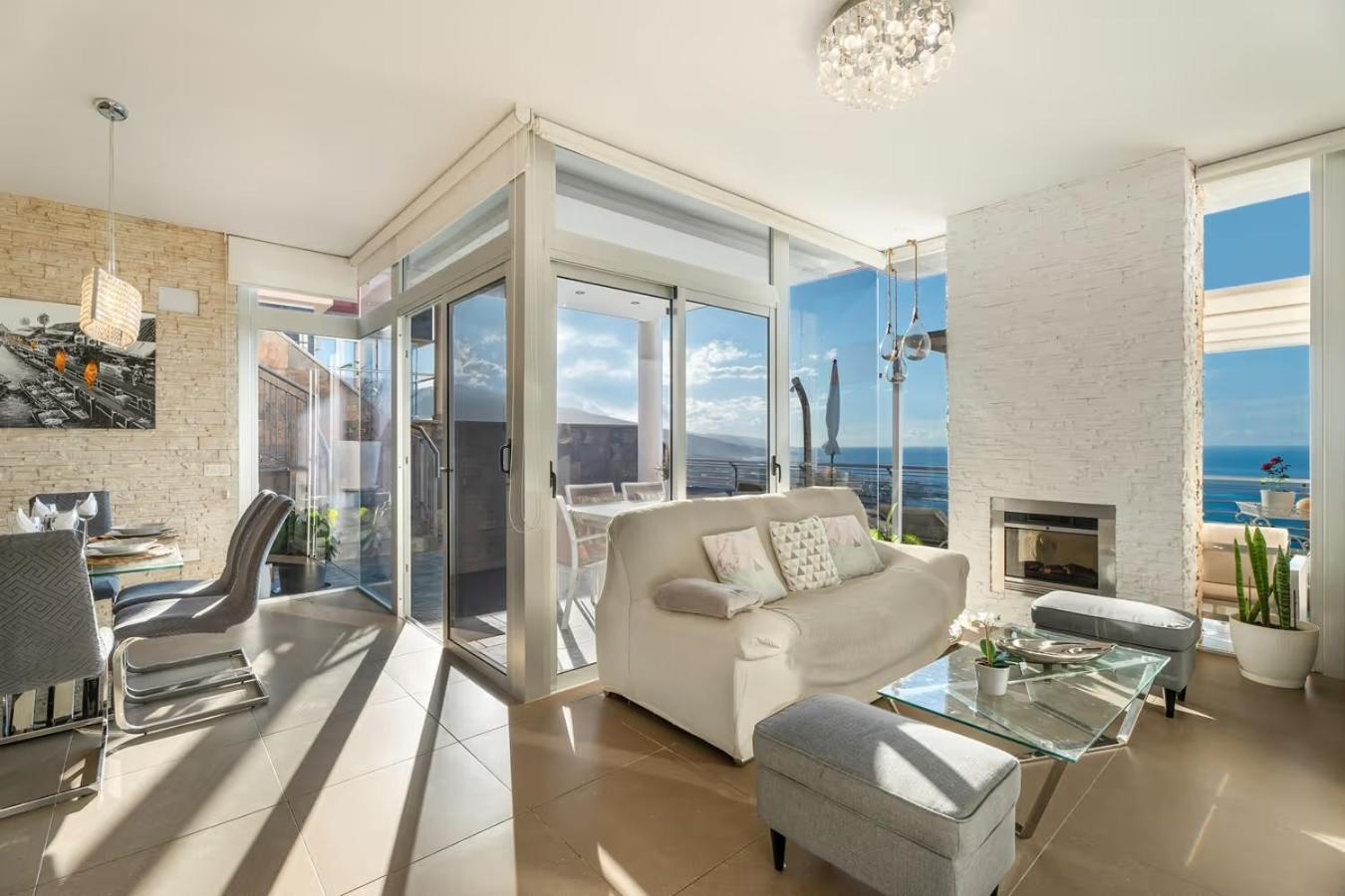 Villa Golden Horizon Con Piscina Privada Climatizada Santa Úrsula Eksteriør billede