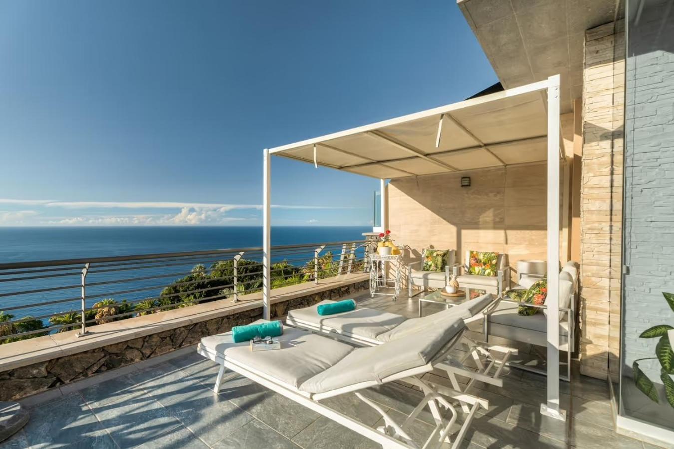 Villa Golden Horizon Con Piscina Privada Climatizada Santa Úrsula Eksteriør billede